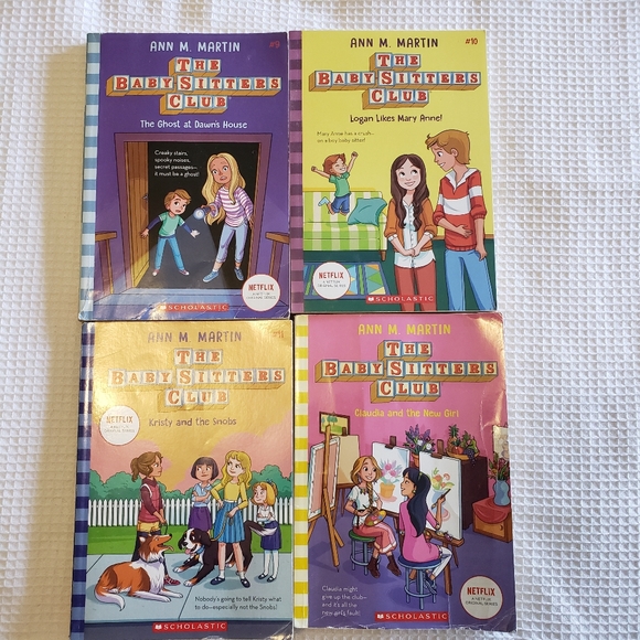 16 x The Baby-Sitters Club Chapter Books #1-16 By Ann Martin Netflix Series Scho - Picture 6 of 9